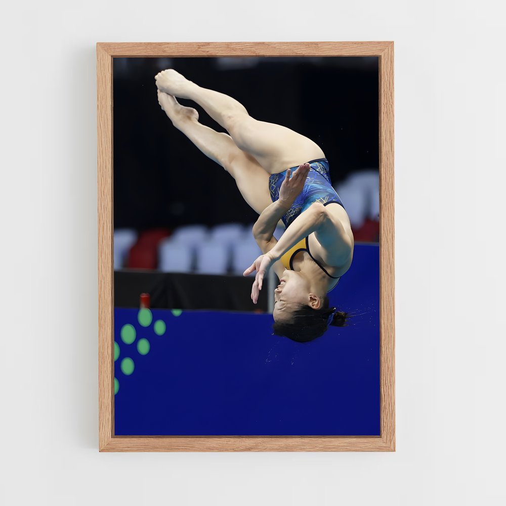 Poster World aquatics springboard – affiche Plongeon au tremplin (vue 4)